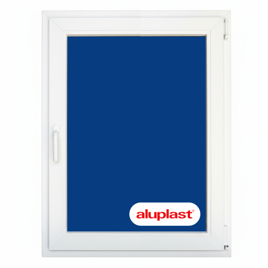 Finestra in PVC rinforzato 800x1000 Bianca Anta Ribalta