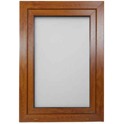 Finestra in PVC rinforzato 700x1000 Golden Oak anta ribalta