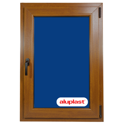 Finestra in PVC rinforzato 700x1000 Golden Oak anta ribalta
