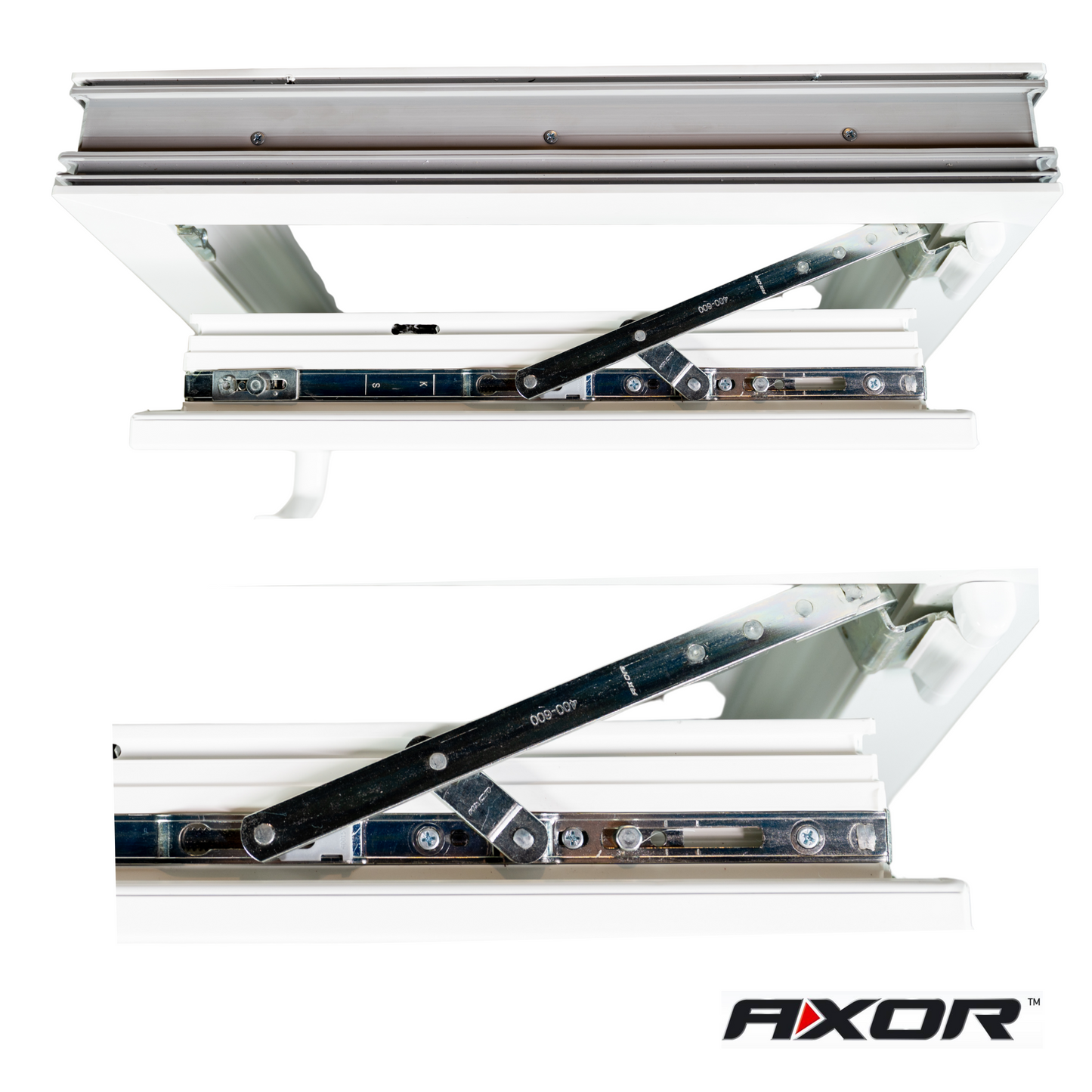 Finestra in PVC rinforzato 500x500 Bianca Anta Ribalta | Opaca