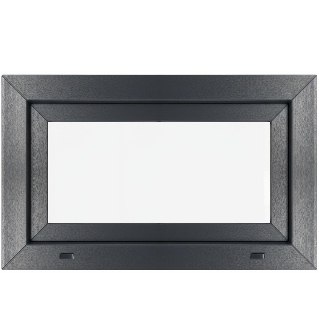 Finestra in PVC rinforzato 1000x500 antracite anta ribalta