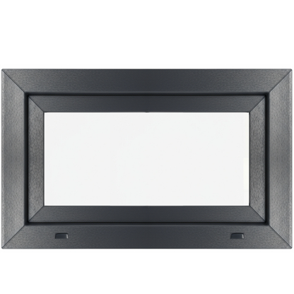 Finestra in PVC rinforzato 1000x500 antracite anta ribalta