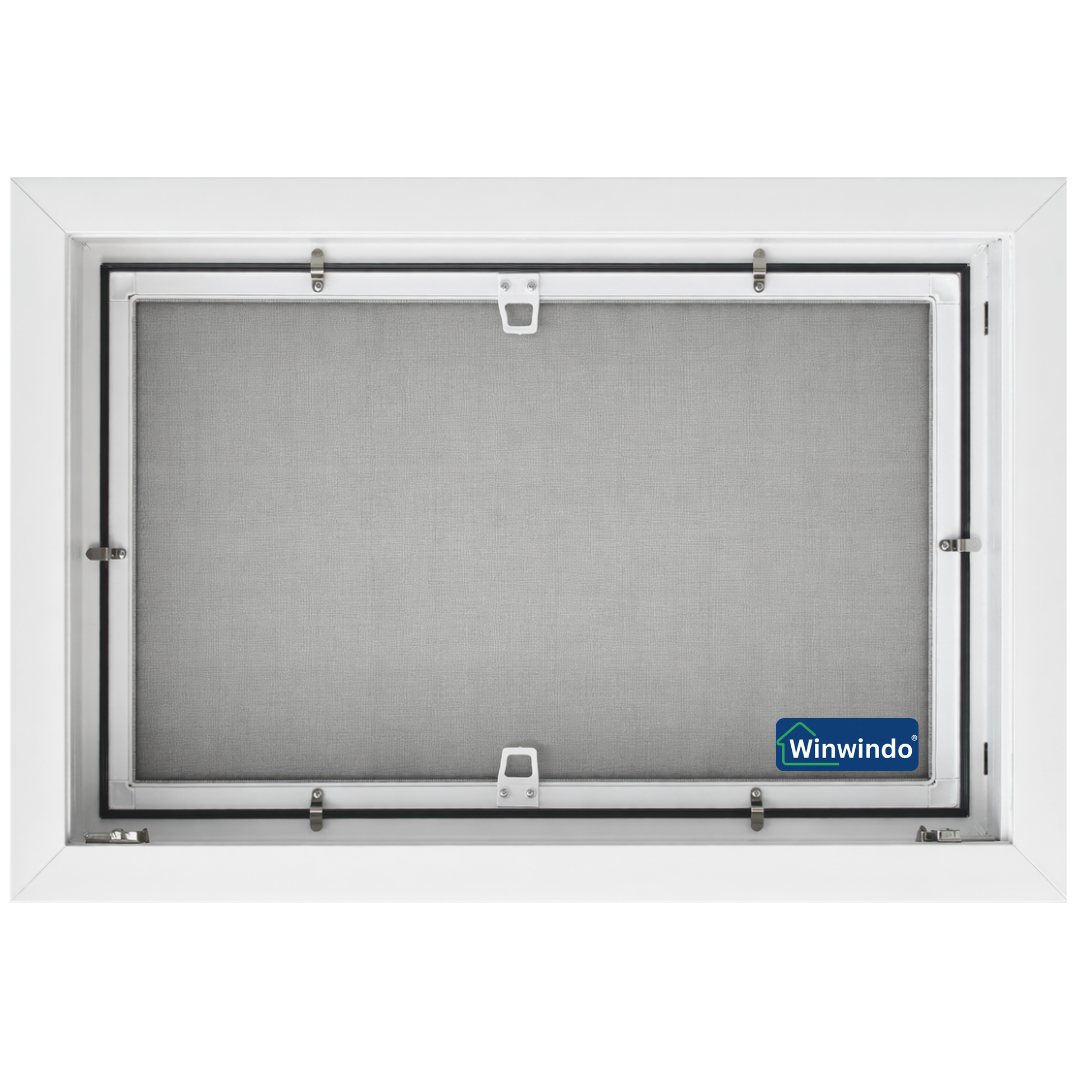 Mosquitera Fija para ventanas PVC Aluplast 800x500
